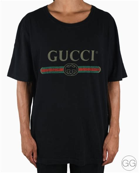 camiseta hombre gucci|camiseta gucci masculina.